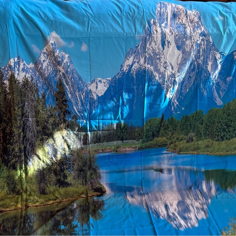 Mountain Landscape Backdrop